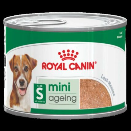 Royal Canin Mini Ageing 12 Plus Loaf Wet Dog Food Can