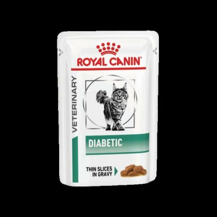 Royal Canin Veterinary Diabetic Wet Cat Food Pouches