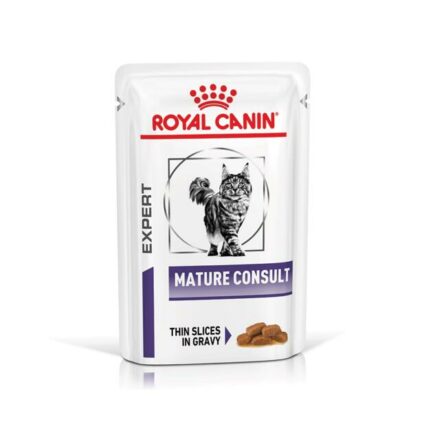 Royal Canin Veterinary Mature Consult Wet Cat Food