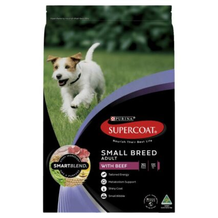 Supercoat Smartblend Dry Dog Food Adult Small Breed Beef
