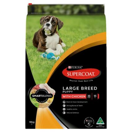 Supercoat Smartblend Dry Dog Food Large Breed Puppy Chicken