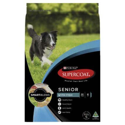Supercoat Smartblend Dry Dog Food Senior With Ocean Fish