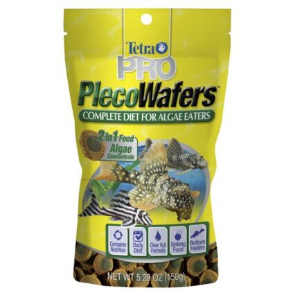 Tetra Pro Plecowafers Extreme Algae Eaters Complete Diet Fish Food