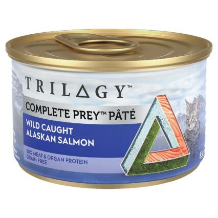 Trilogy Complete Prey Wild Alaskan Salmon Pate Wet Cat Food