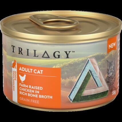 Trilogy Farm Raised Chicken In Bone Broth Wet Cat Food