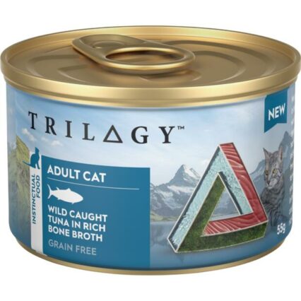 Trilogy Wild Caught Tuna In Bone Broth Wet Cat Food