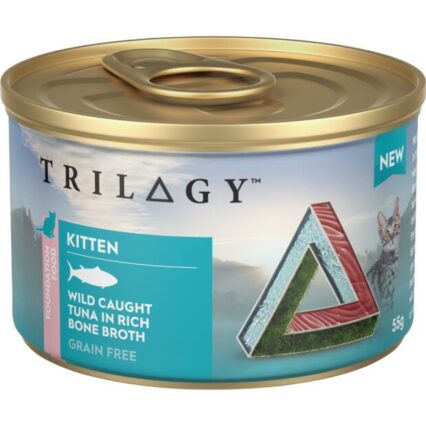Trilogy Wild Caught Tuna In Bone Broth Wet Kitten Food