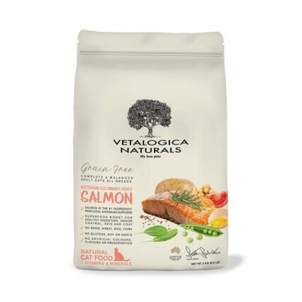 Vetalogica Naturals Grain Free Cat Food Adult Salmon