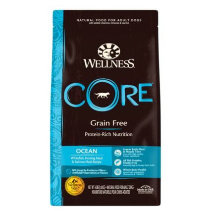 Wellness Core Grain Free Dog Food Ocean Whitefish Herring And Salmon