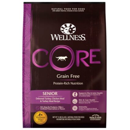Wellness Core Natural Grain Free Dry Dog Food Senior