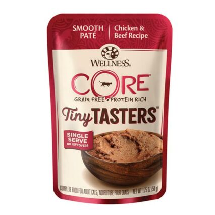 Wellness Core Tiny Tasters Chicken And Beef Pate Wet Cat Food