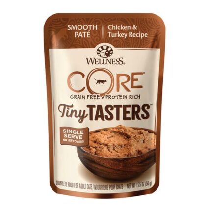 Wellness Core Tiny Tasters Chicken And Turkey Pate Wet Cat Food