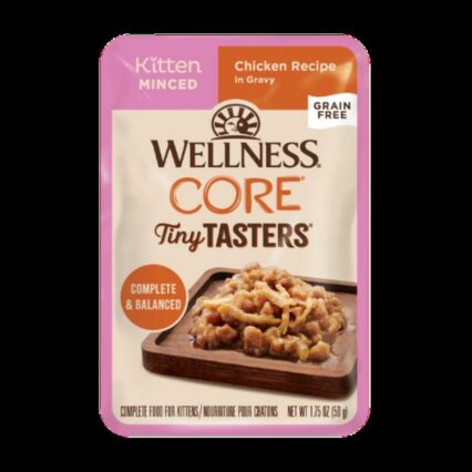 Wellness Core Tiny Tasters Kitten Minced Chicken In Gravy Wet Cat Food