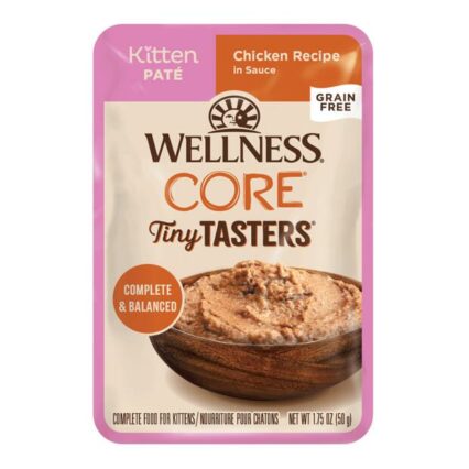 Wellness Core Tiny Tasters Kitten Pate Chicken Wet Cat Food