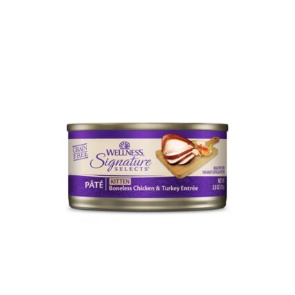 Wellness Signature Selects Pate Boneless Chicken And Turkey Entree Kitten Wet Cat Food
