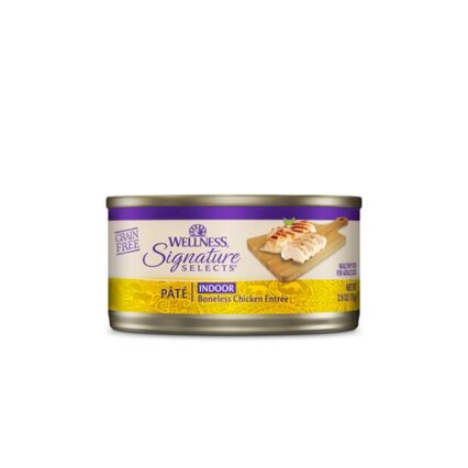 Wellness Signature Selects Pate Indoor Boneless Chicken Entree Wet Cat Food