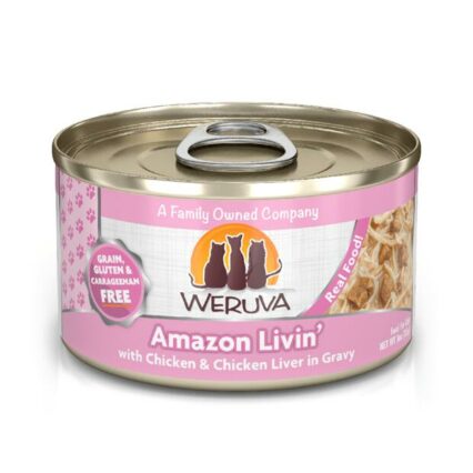 Weruva Classic Cat Chicken And Liver In Gravy Wet Cat Food Cans