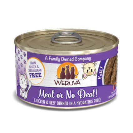 Weruva Classic Cat Pate Chicken And Beef Wet Cat Food Cans