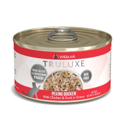 Weruva Truluxe Chicken And Duck In Gravy Wet Cat Food Cans