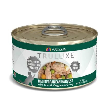 Weruva Truluxe Tuna And Veggies In Gravy Wet Cat Food Cans
