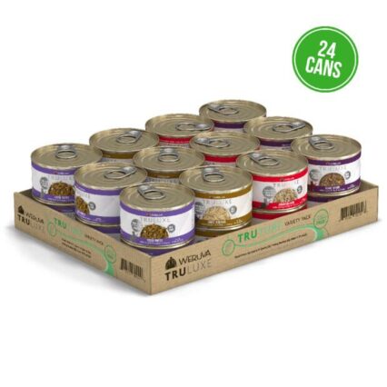 Weruva Truluxe Variety Pack Grain Free Wet Cat Food Cans