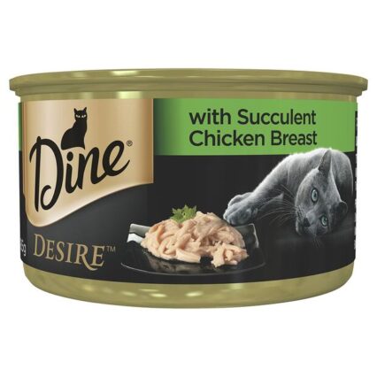 Dine Desire With Succulent Chicken Breast Wet Cat Food Can