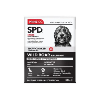 Prime100 Spd Wild Boar And Pumpkin Slow Cooked Wet Dog Food