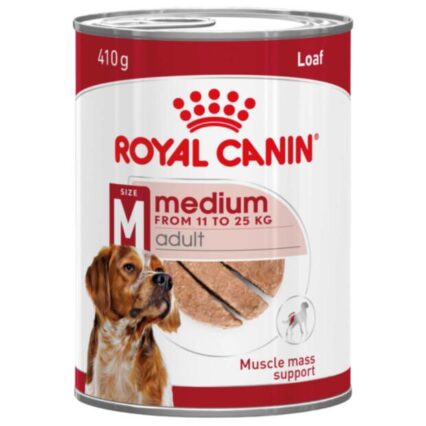 Royal Canin Medium Adult Loaf Wet Dog Food Can