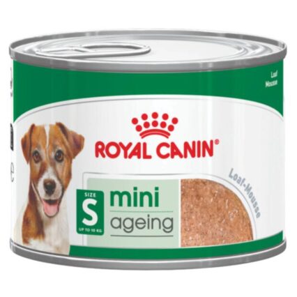Royal Canin Mini Ageing 12 Plus Loaf Wet Dog Food Can