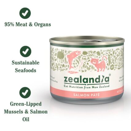 Zealandia Grain Free Salmon Pate Wet Cat Food