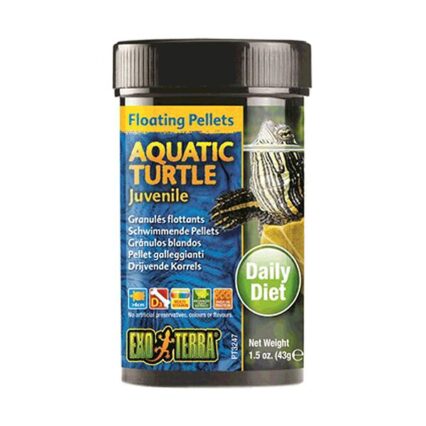 Exo Terra Aquatic Turtle Food Juvenile Floating Pellets