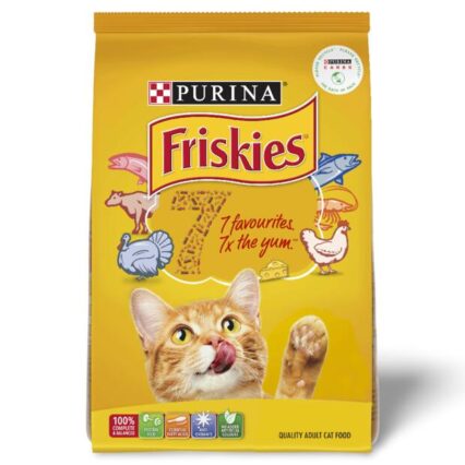 Friskies Dry Cat Food Adult 7 Flavours