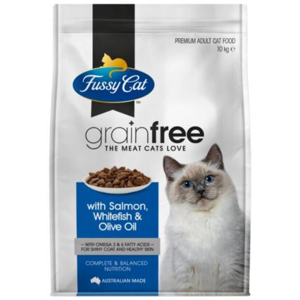 Fussy Cat Grain Free Salmon Whitefish And Olive Oil Dry Cat Food