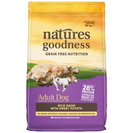 Natures Goodness Wild Game With Sweet Potato Adult Dry Dog Food