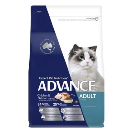 Advance Adult Chicken & Salmon Dry Cat Food 3 Kg