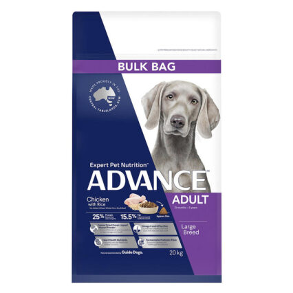Advance Adult Large Breed Chicken With Rice Dry Dog Food 20 Kg