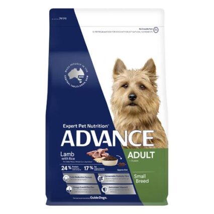 Advance Adult Small Breed Lamb With Rice Dry Dog Food 8 Kg