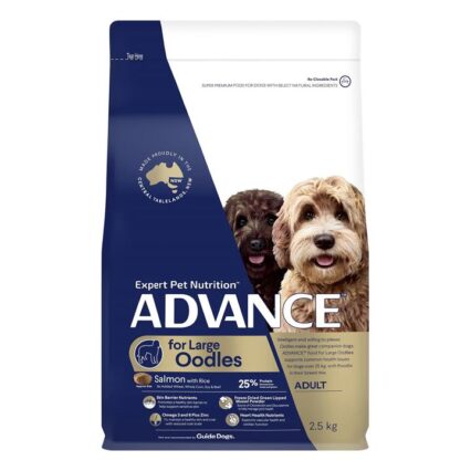 Advance Oodles Adult Large Breed Salmon With Rice Dry Dog Food 2.5 Kg