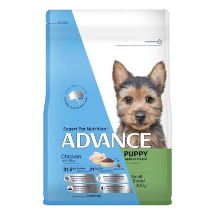 Advance Puppy Rehydratable Small Breed Chicken With Rice Dry Dog Food 800 Gm