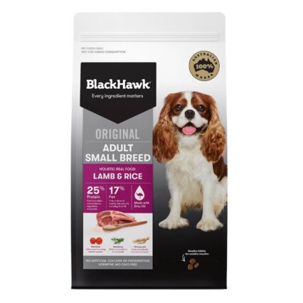 Black Hawk Original Adult Small Breed Lamb & Rice Dry Dog Food 3 Kg