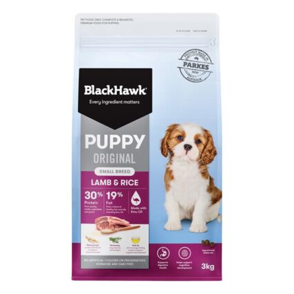 Black Hawk Original Puppy Small Breed Lamb & Rice Dry Dog Food 10 Kg