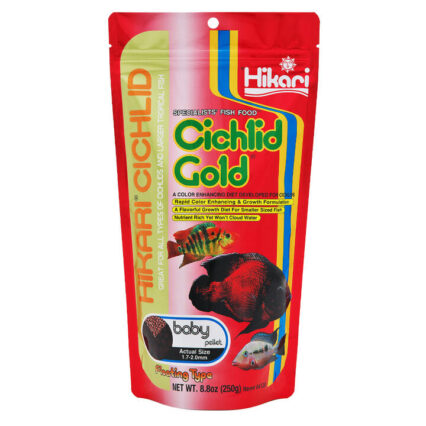 Hikari Cichlid Gold Color Enhancing Fish Food - Baby 250 Gm