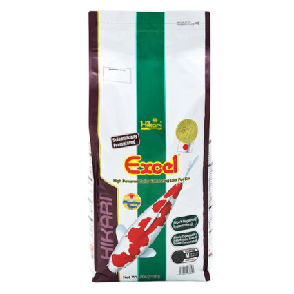 Hikari Excel High Powered Color Enhancing Koi Fish Food - Medium 5 Kg