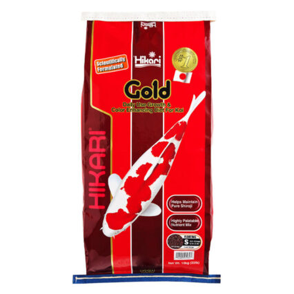 Hikari Gold Daily Use Growth & Color Enhancing Koi Fish Food - Small 10 Kg