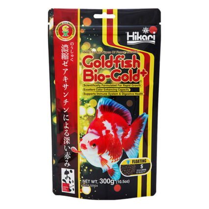 Hikari Goldfish Bio-Gold+ Color Enhancing Fish Food Floating - Small 300 Gm