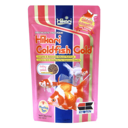 Hikari Goldfish Gold Color Enhancing Fish Food - Baby 300 Gm