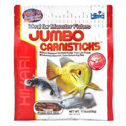 Hikari Jumbo Carnisticks Monster Fish Food 500 Gm