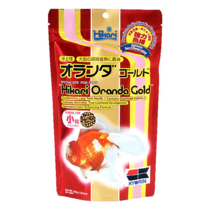 Hikari Oranda Gold Color Enhancing Fancy Fish Food - Mini 300 Gm
