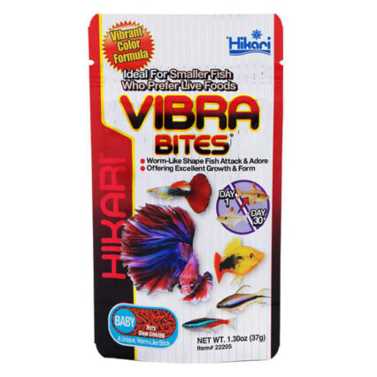 Hikari Vibra Bites Vibrant Color Smaller Fish Food - Baby 37 Gm