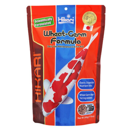 Hikari Wheat-Germ Formula Daily Use Maintenance Koi Fish Food - Medium 500 Gm